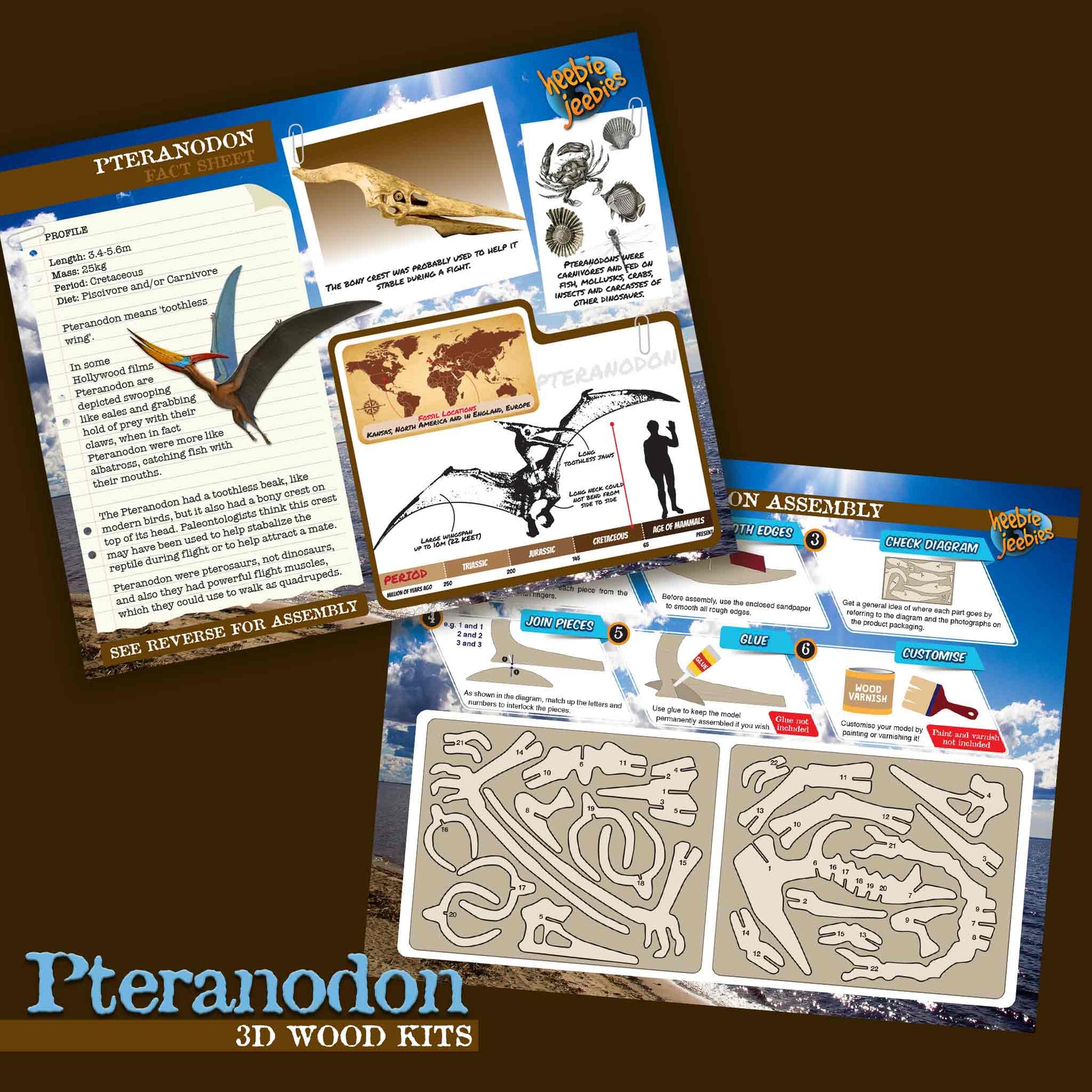 HEEBIE JEEBIES | Dino Kit Small Pteranodon