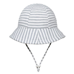 BEDHEAD HATS | Baby/Toddler Bucket Hat Grey Stripe