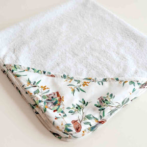 SNUGGLE HUNNY KIDS | Organic Hooded Baby Towel - Eucalypt