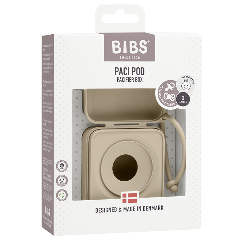 BIBS | Pacifier Box - Vanilla