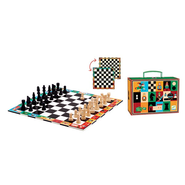 DJECO | Chess & Checkers Game