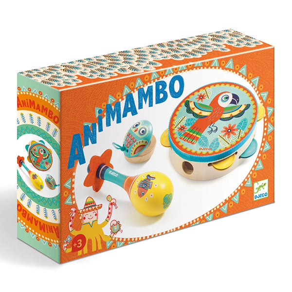 DJECO | Animambo Set Of  3 Musical Instruments