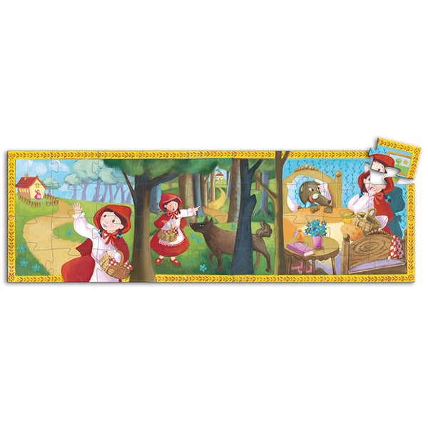 DJECO | Red Riding Hood - 36pc Silhouette Puzzle