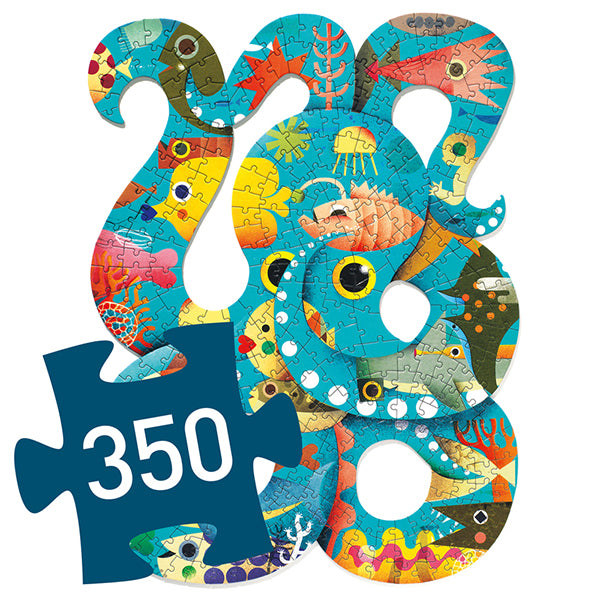 DJECO | Octopus 350pc Art Puzzle