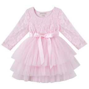 DESIGNER KIDZ | My First Lace Tutu Dress - Pale Pink