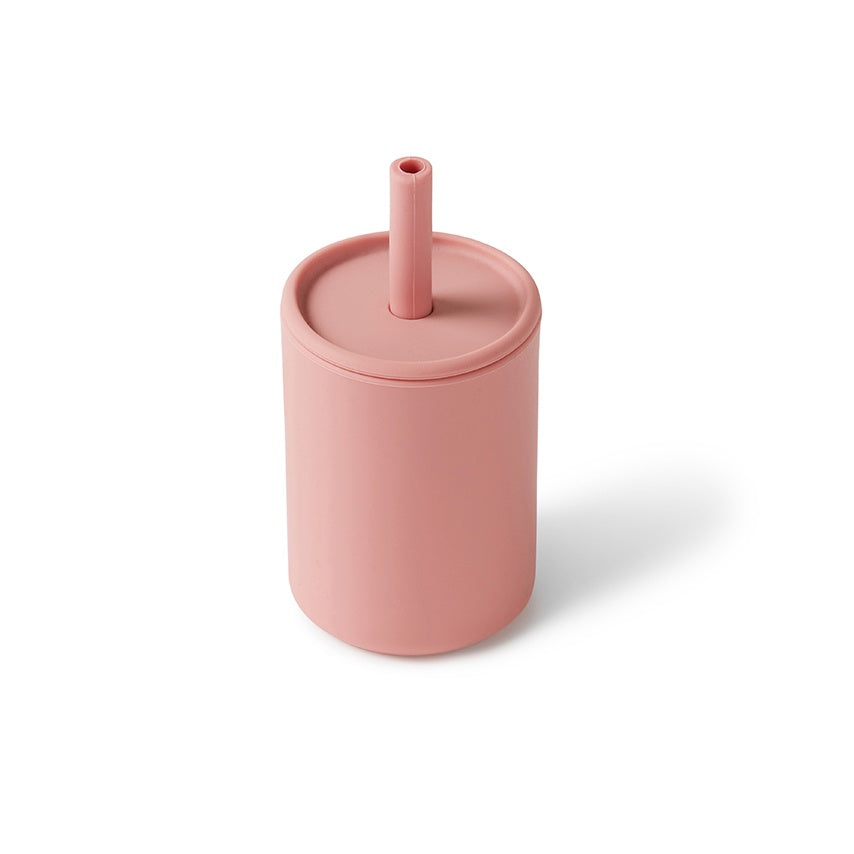 SNUGGLE HUNNY KIDS | Silicone Sippy Cup Rose