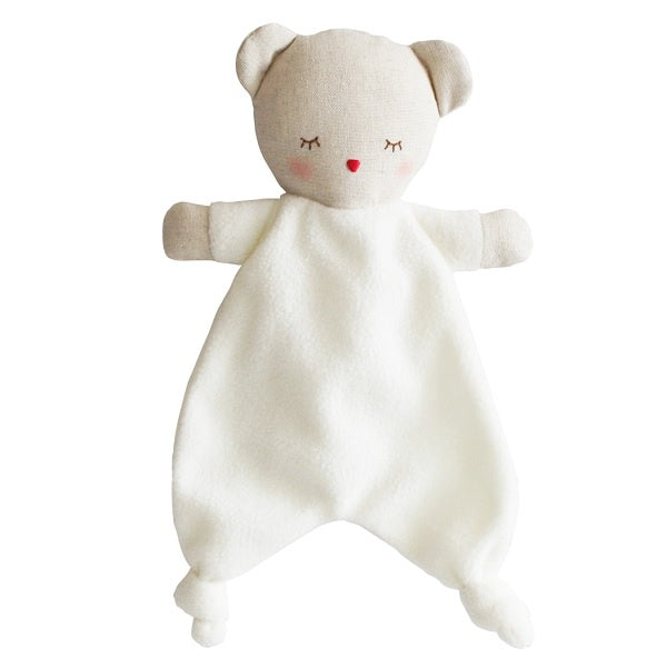 ALIMROSE | Baby Bear Comforter Ivory