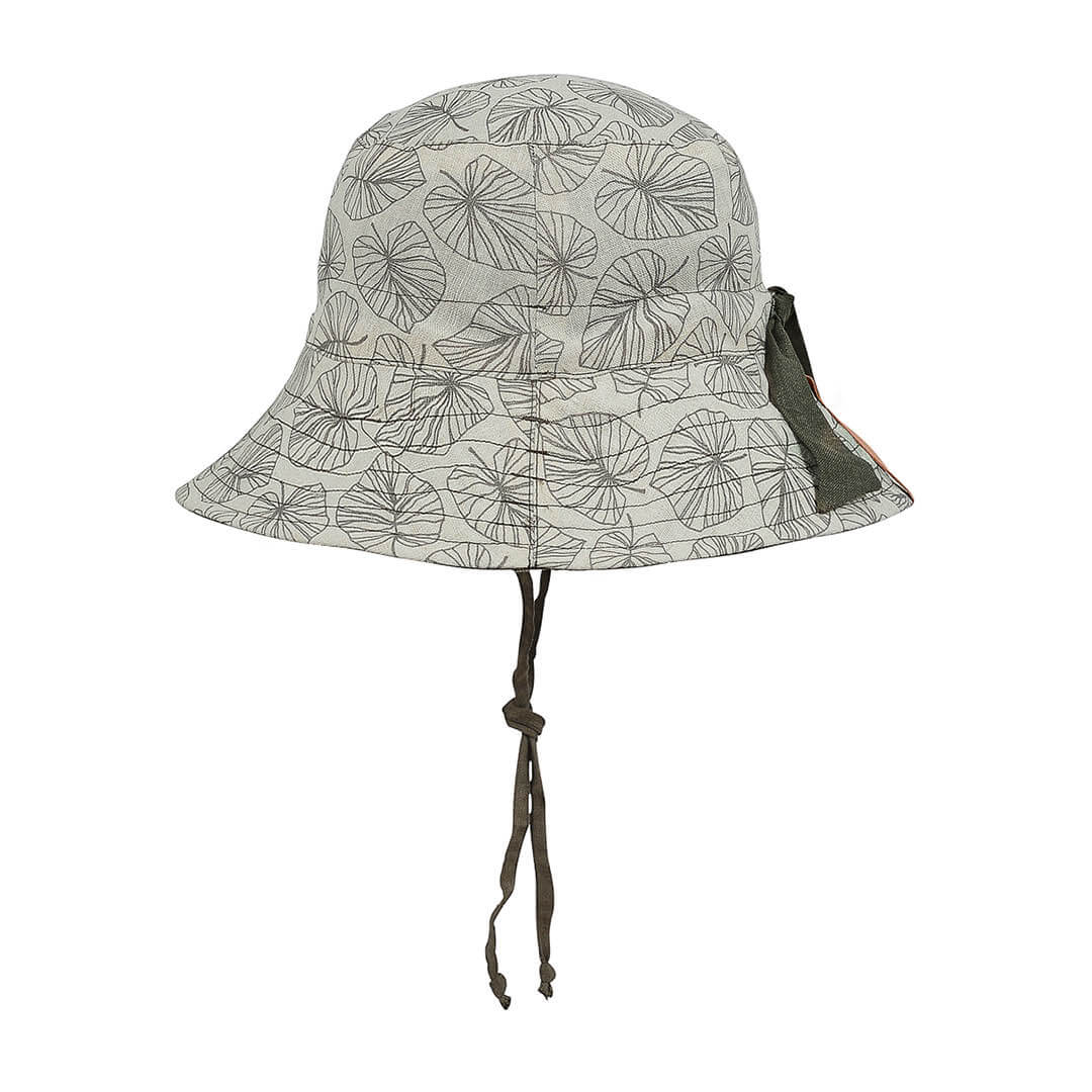BEDHEAD HATS | Kids Reversible Sun Hat Leaf/Moss