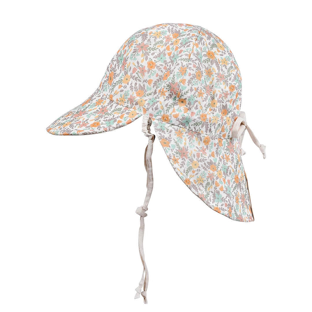 BEDHEAD HATS | Reversible Baby Flap Sun Hat Faith/Flax