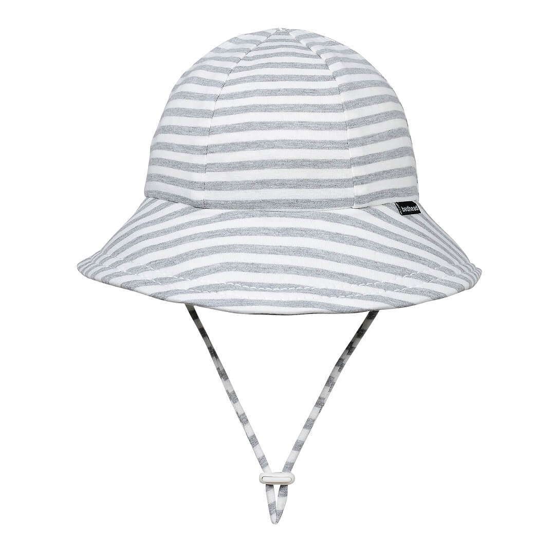 BEDHEAD HATS | Baby/Toddler Bucket Hat Grey Stripe