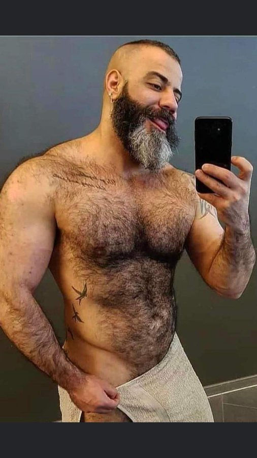 alex mansito recommends naked hairy man pic