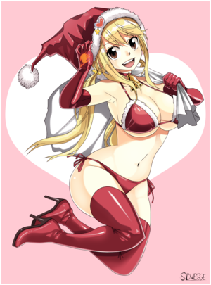 sexy anime santa