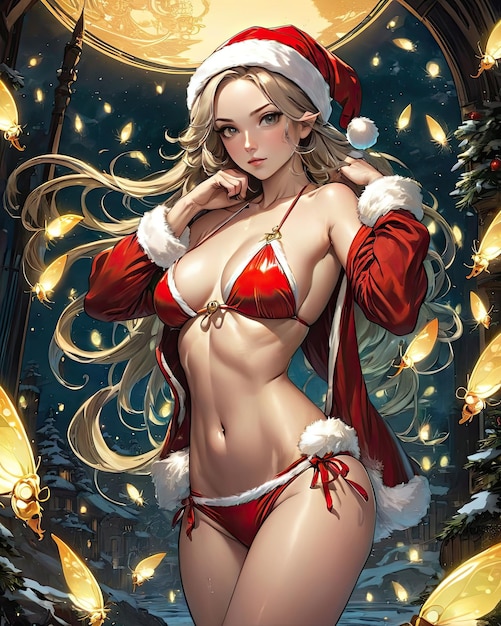 bhabani sankar swain recommends sexy anime santa pic